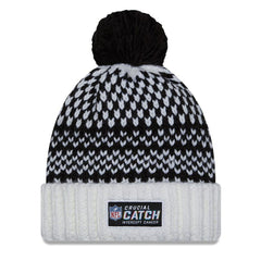 Women's 2023 NFL Crucial Catch Cuffed Pom Knit Hat - Cleveland Browns