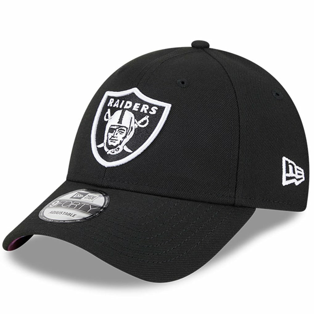 2023 NFL Crucial Catch 9FORTY Adjustable Hat - Las Vegas Raiders