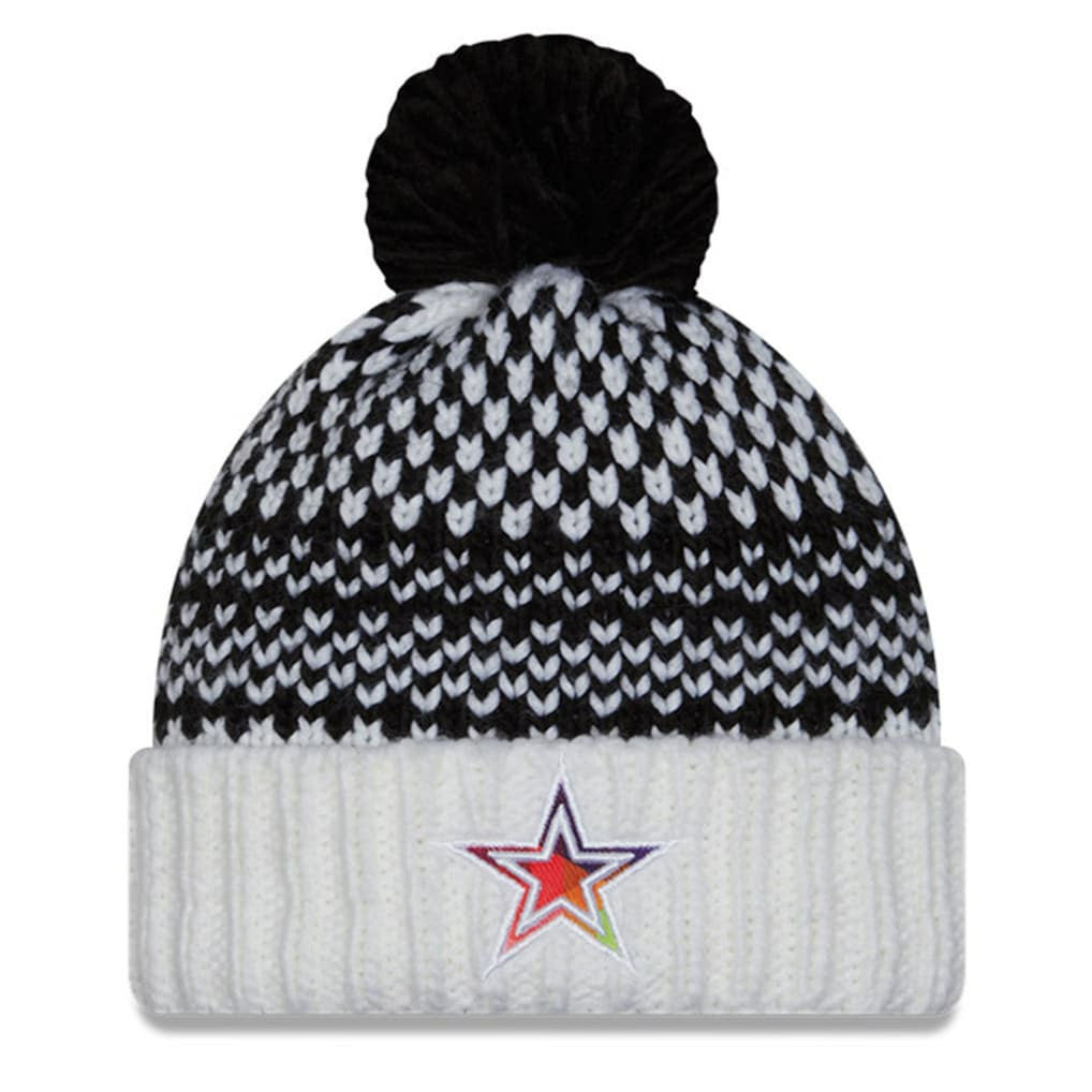 Women's 2023 NFL Crucial Catch Cuffed Pom Knit Hat - Dallas Cowboys