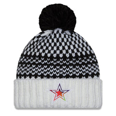 Women's 2023 NFL Crucial Catch Cuffed Pom Knit Hat - Dallas Cowboys