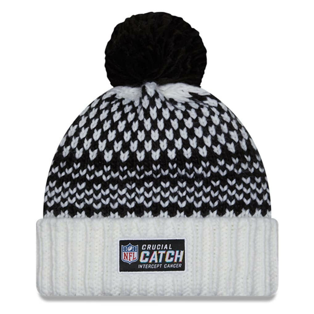 Women's 2023 NFL Crucial Catch Cuffed Pom Knit Hat - Dallas Cowboys
