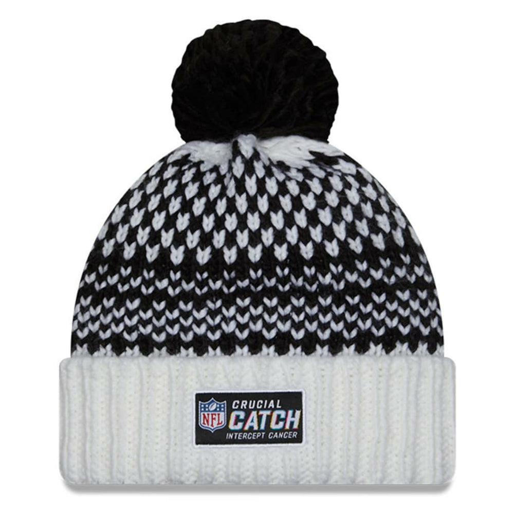 Women's 2023 NFL Crucial Catch Cuffed Pom Knit Hat - Dallas Cowboys