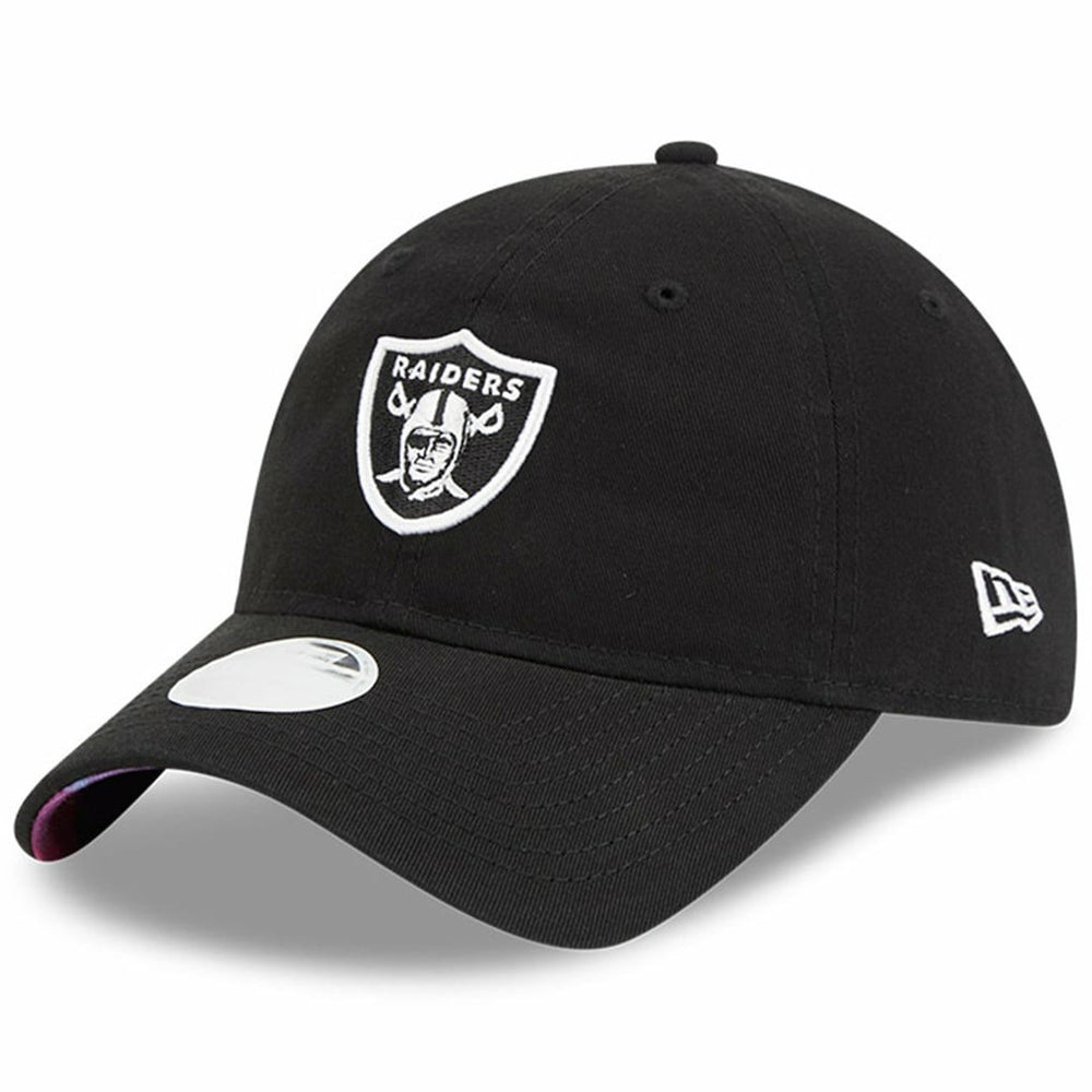 Women's 2023 NFL Crucial Catch 9TWENTY Adjustable Hat - Las Vegas Raiders