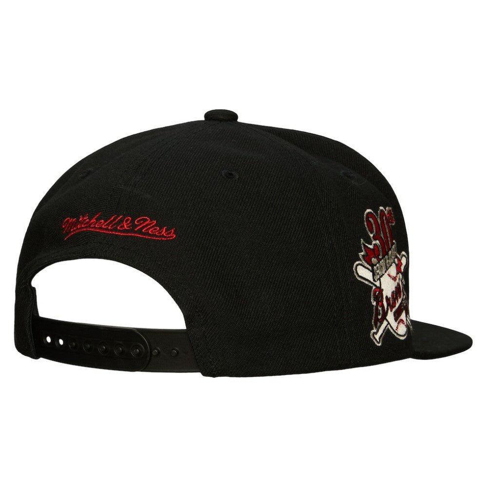 MLB Atlanta Braves Mitchell & Ness Cooperstown Collection True Classics Snapback Hat