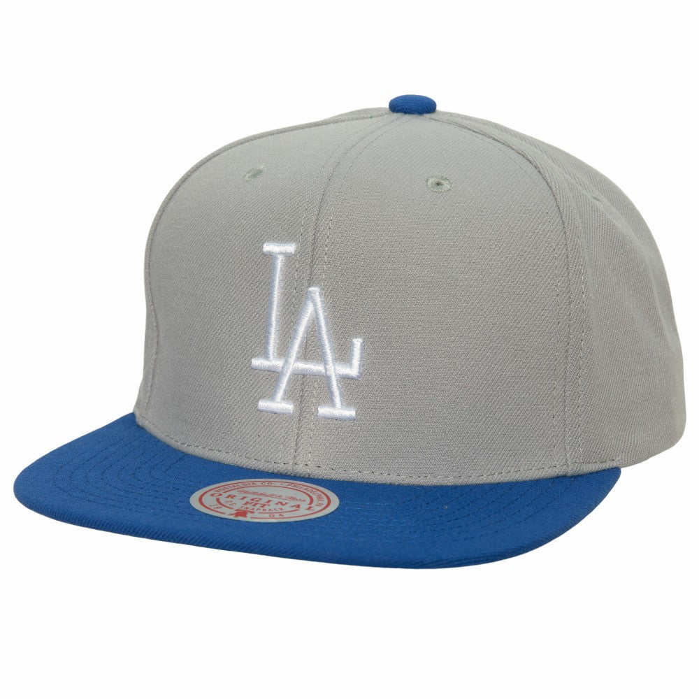 MLB Los Angeles Dodgers Mitchell & Ness Cooperstown Collection Away Snapback Hat