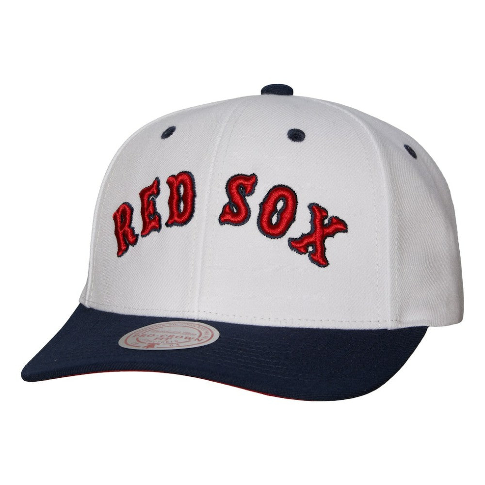 MLB Boston Red Sox Mitchell & Ness Cooperstown Collection Pro Crown Snapback Hat