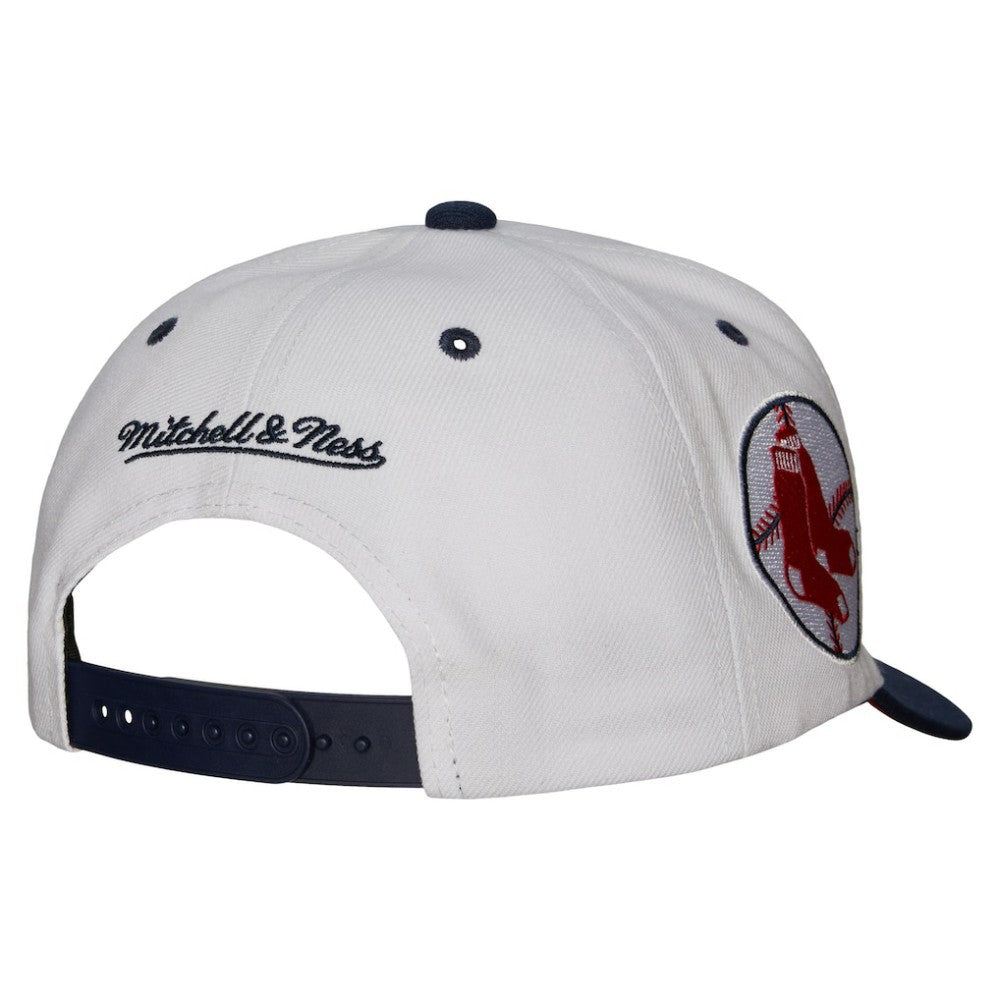 MLB Boston Red Sox Mitchell & Ness Cooperstown Collection Pro Crown Snapback Hat
