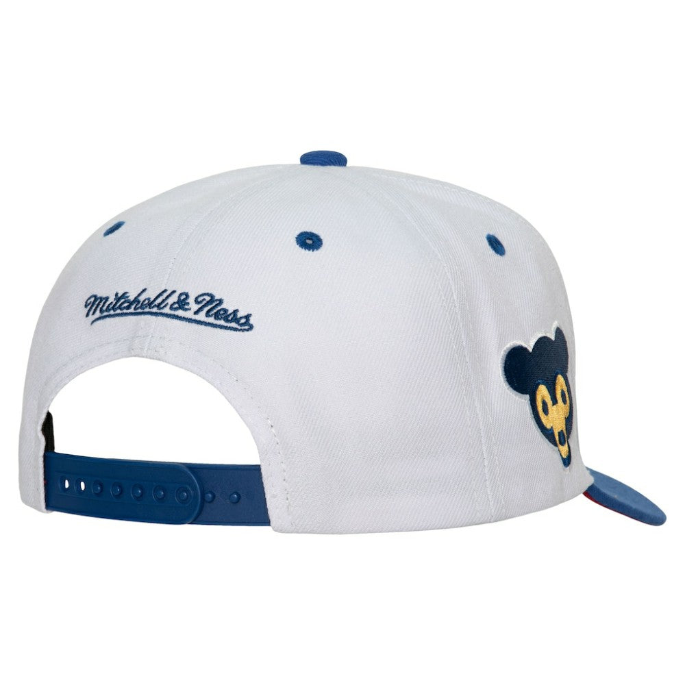 MLB Chicago Cubs Mitchell & Ness Cooperstown Collection Pro Crown Snapback Hat