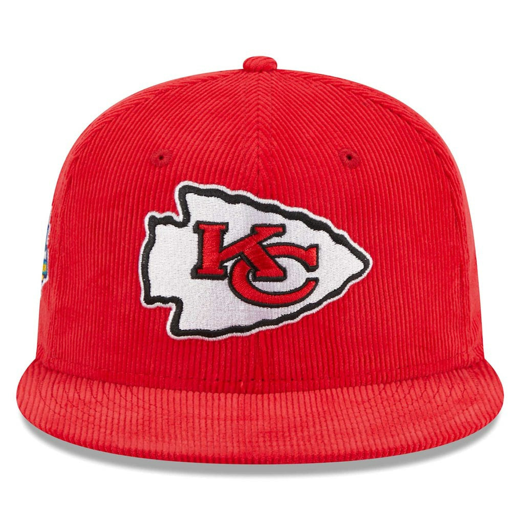 Throwback Cord 59FIFTY Fitted Hat - Kansas City Chiefs