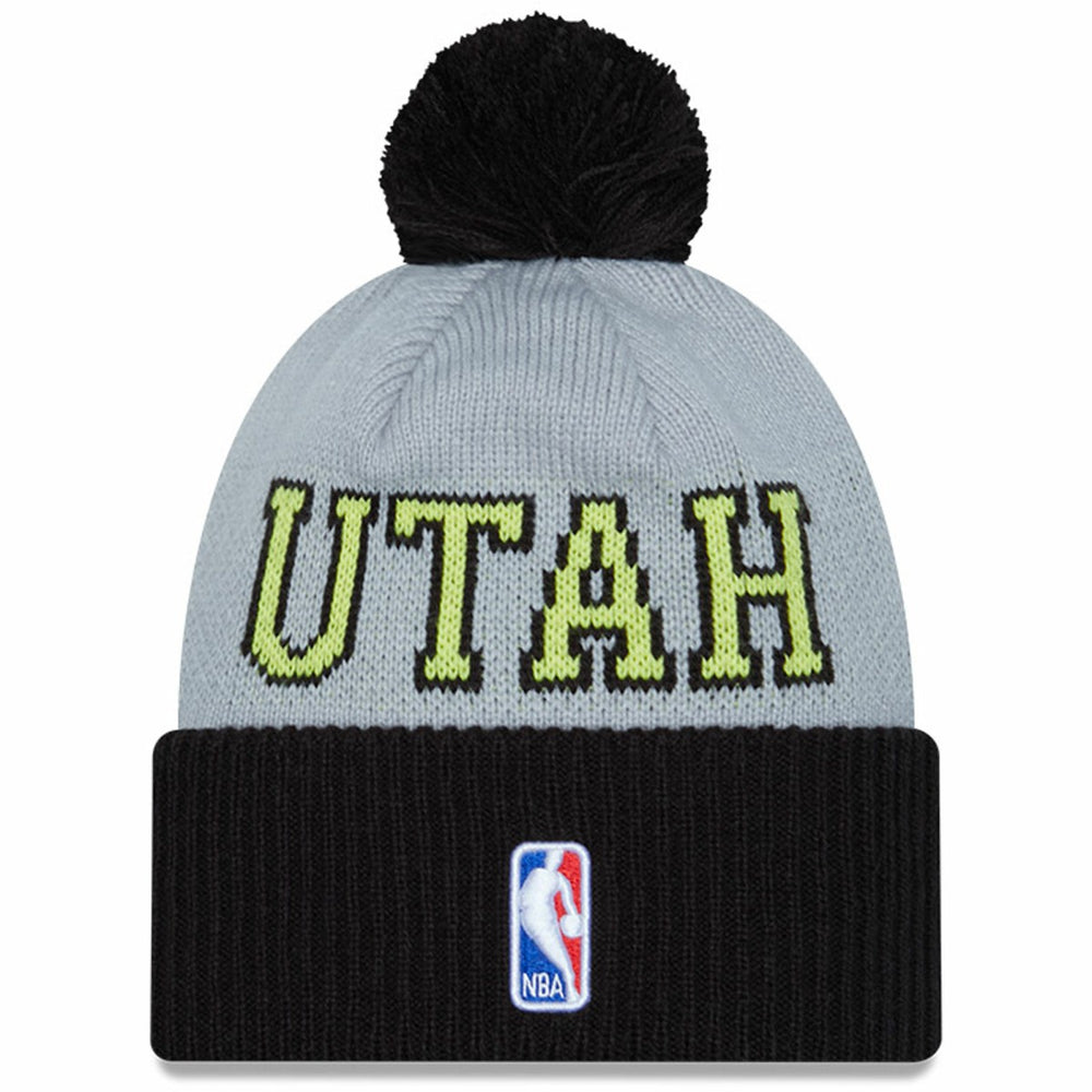 NBA Utah Jazz Tip-Off Two-Tone Cuffed Knit Hat with Pom