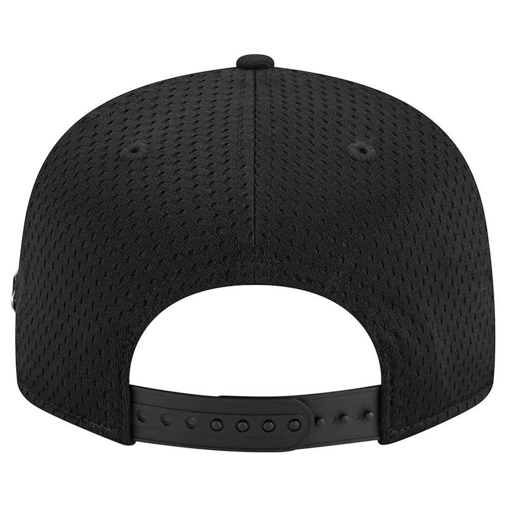 NBA Philadelphia 76ers Post-Up Pin Mesh 9FIFTY Snapback Hat