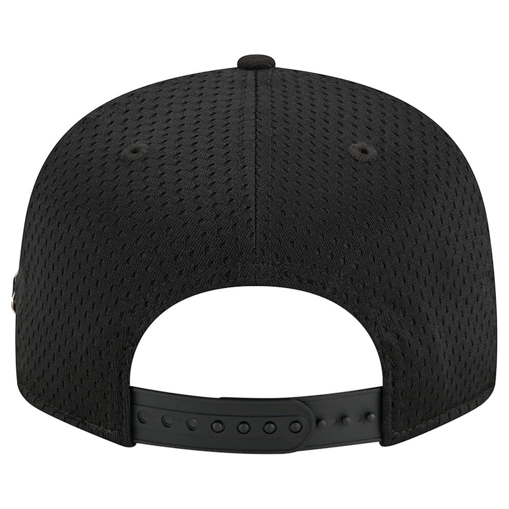 NBA Philadelphia 76ers Post-Up Pin Mesh 9FIFTY Snapback Hat
