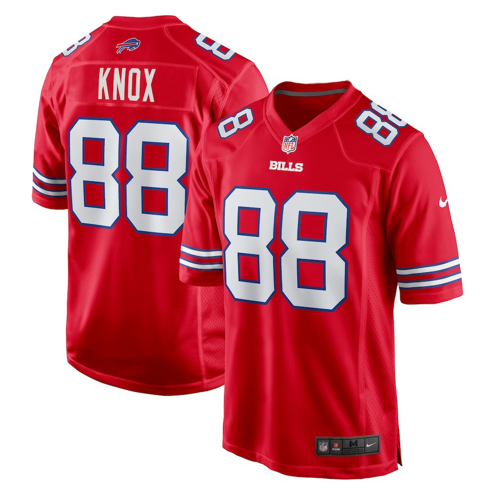 Dawson Knox  Alternate Game Jersey - Buffalo Bills