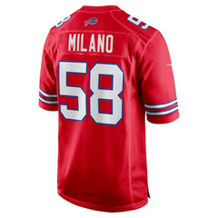 Matt Milano  Alternate Game Jersey - Buffalo Bills
