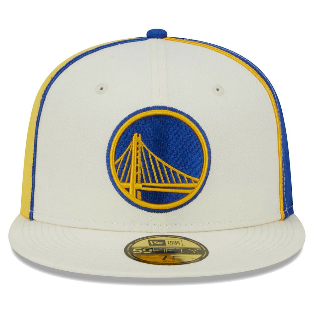 NBA Golden State Warriors Piped Pop Panel 59FIFTY Fitted Hat sale