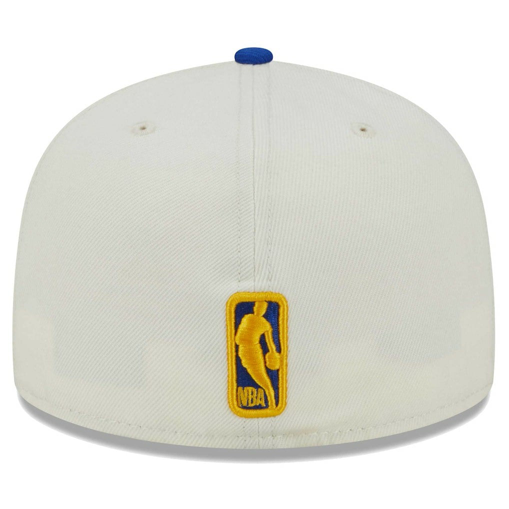 NBA Golden State Warriors Piped Pop Panel 59FIFTY Fitted Hat sale