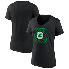 NBA Boston Celtics Women's Team Pride V-Neck T-Shirt
