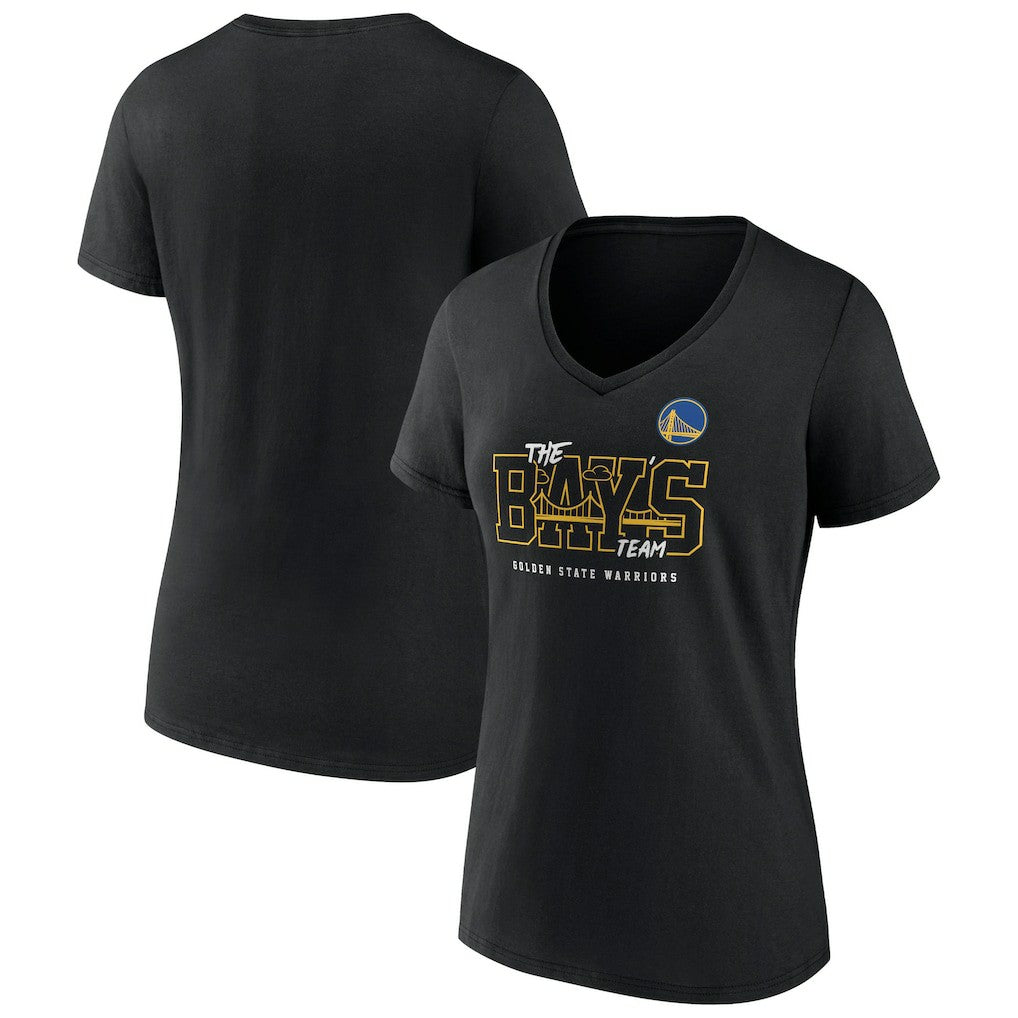 NBA Golden State Warriors Women's Team Pride V-Neck T-Shirt sale