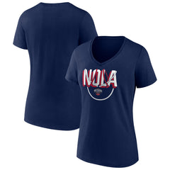 NBA New Orleans Pelicans Women's Team Pride V-Neck T-Shirt