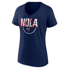 NBA New Orleans Pelicans Women's Team Pride V-Neck T-Shirt