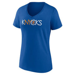 NBA New York Knicks Women's Team Pride V-Neck T-Shirt