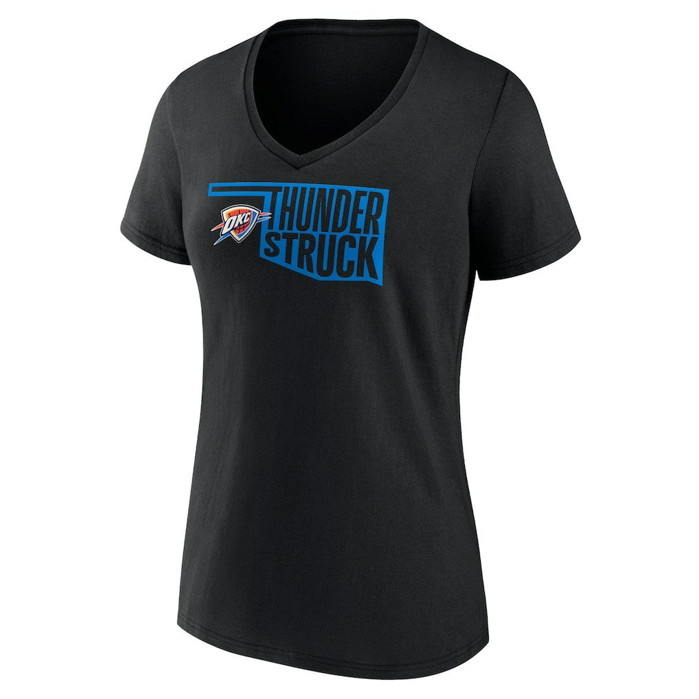NBA Oklahoma City Thunder Women's Team Pride V-Neck T-Shirt sale