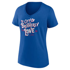 NBA Philadelphia 76ers Women's Team Pride V-Neck T-Shirt