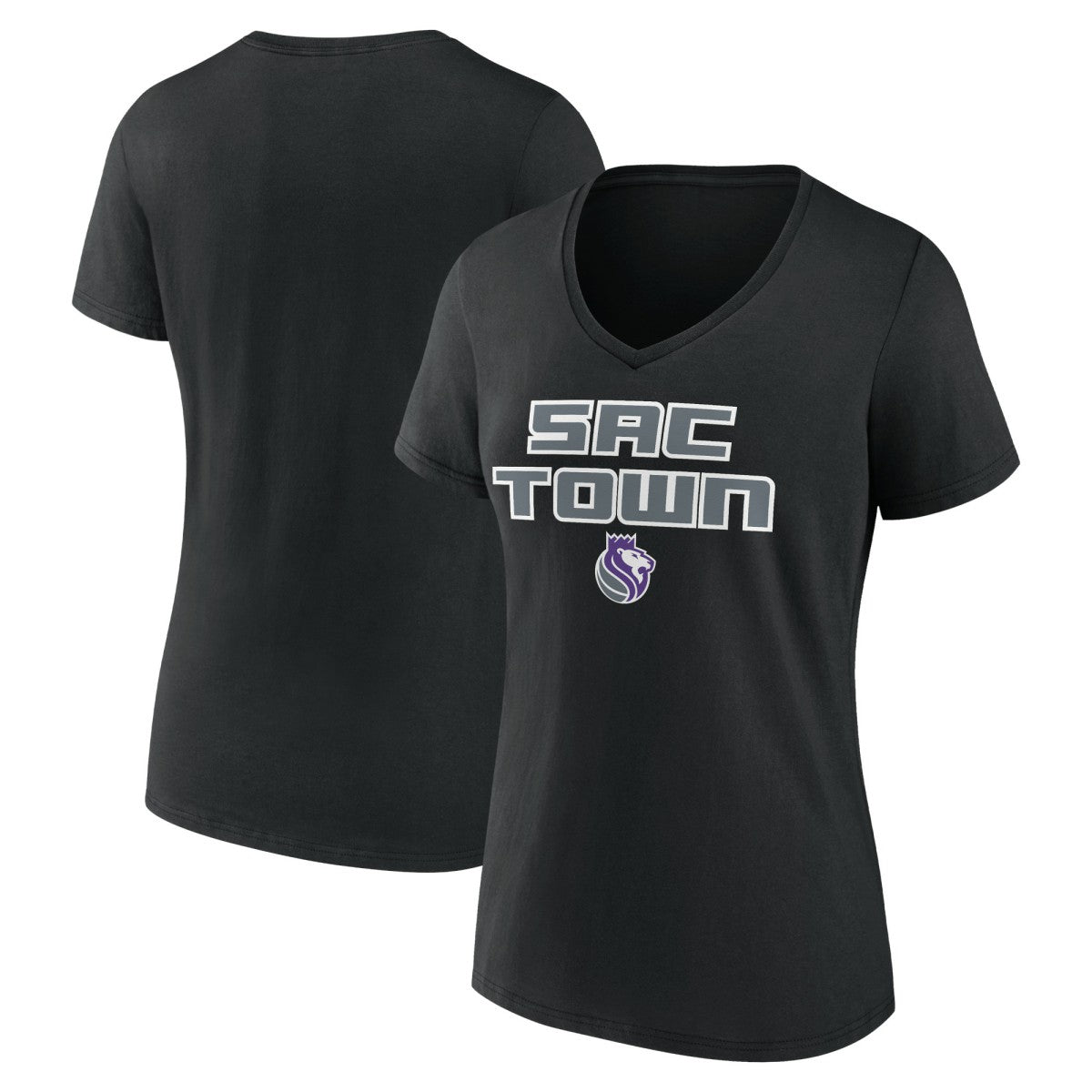 NBA Sacramento Kings Women's Team Pride V-Neck T-Shirt