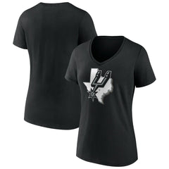 NBA San Antonio Spurs Women's Team Pride V-Neck T-Shirt