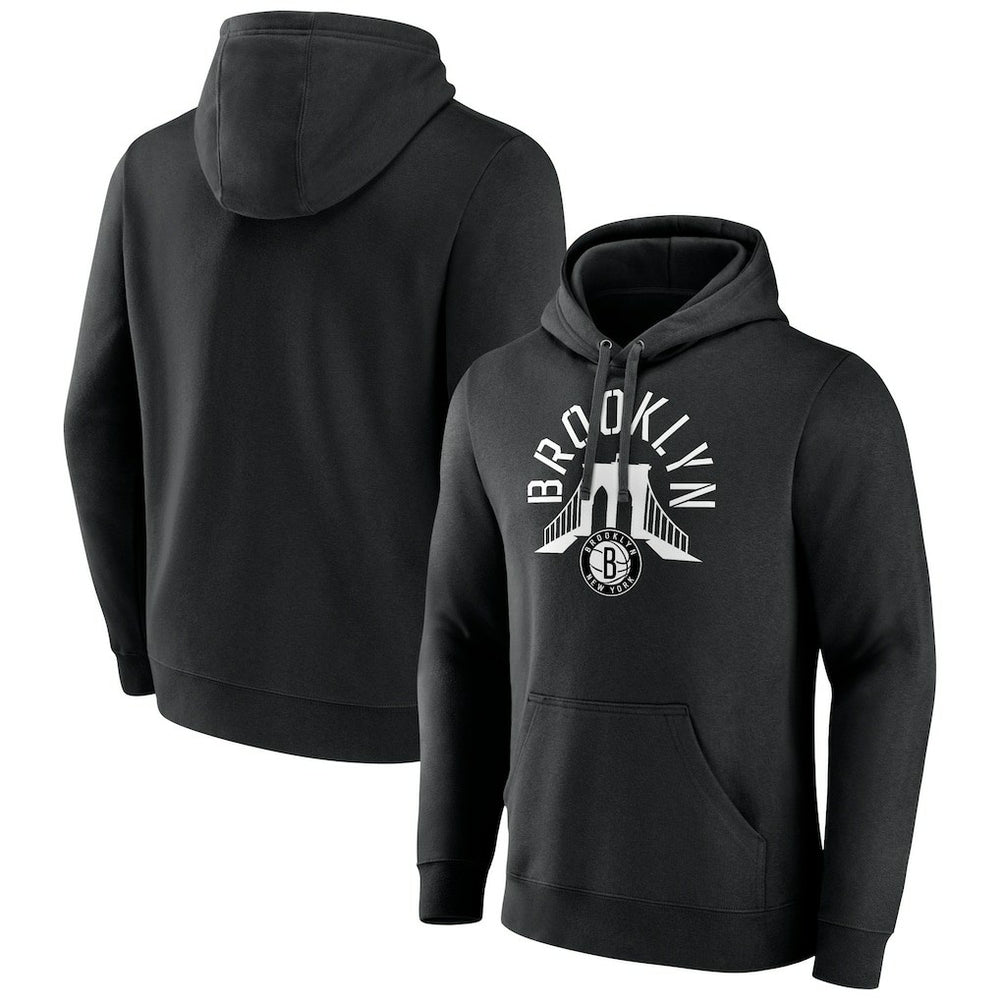 NBA Brooklyn Nets Announcer Pullover Hoodie