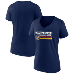 NBA Denver Nuggets Women's Announcer V-Neck T-Shirt sale