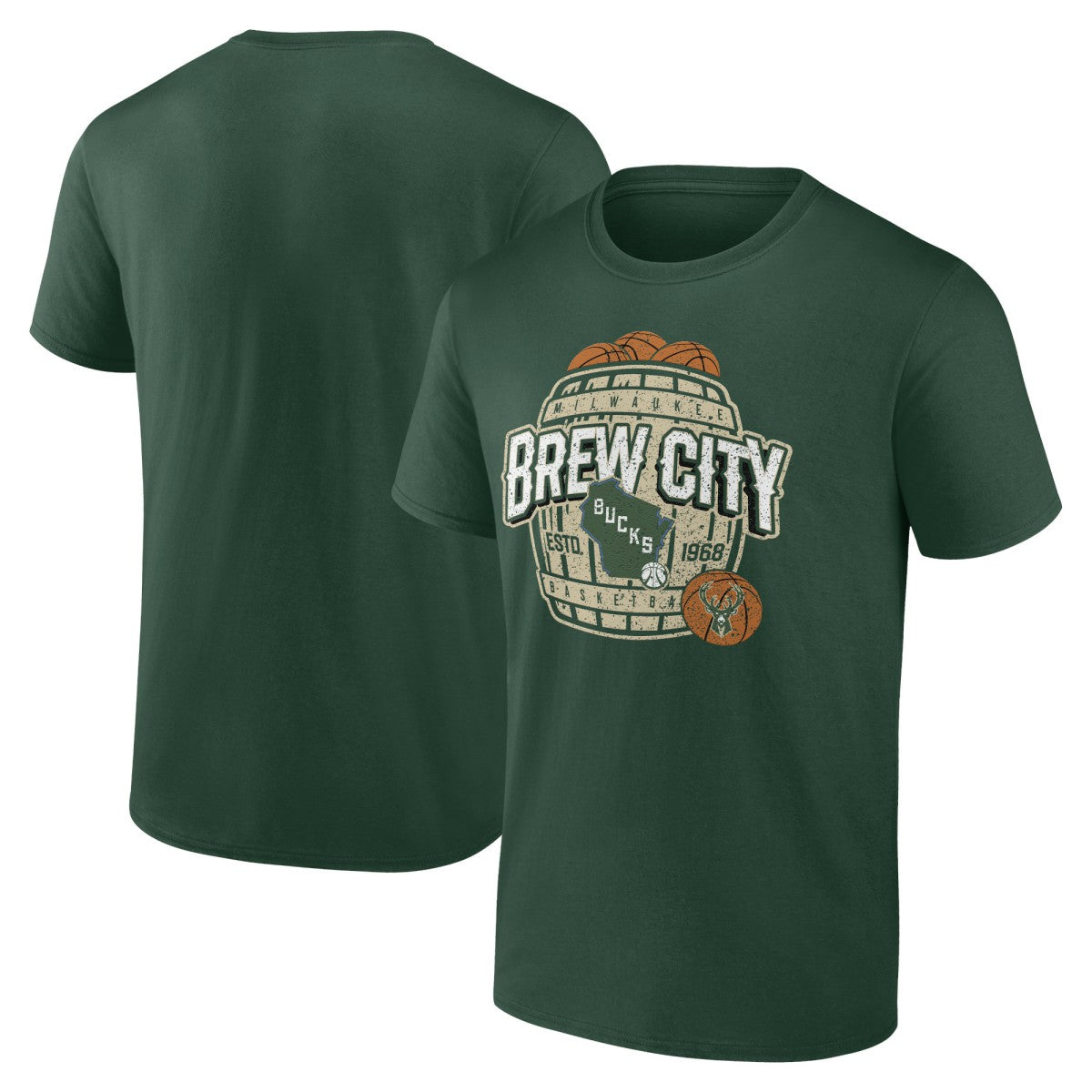 NBA Milwaukee Bucks Announcer T-Shirt