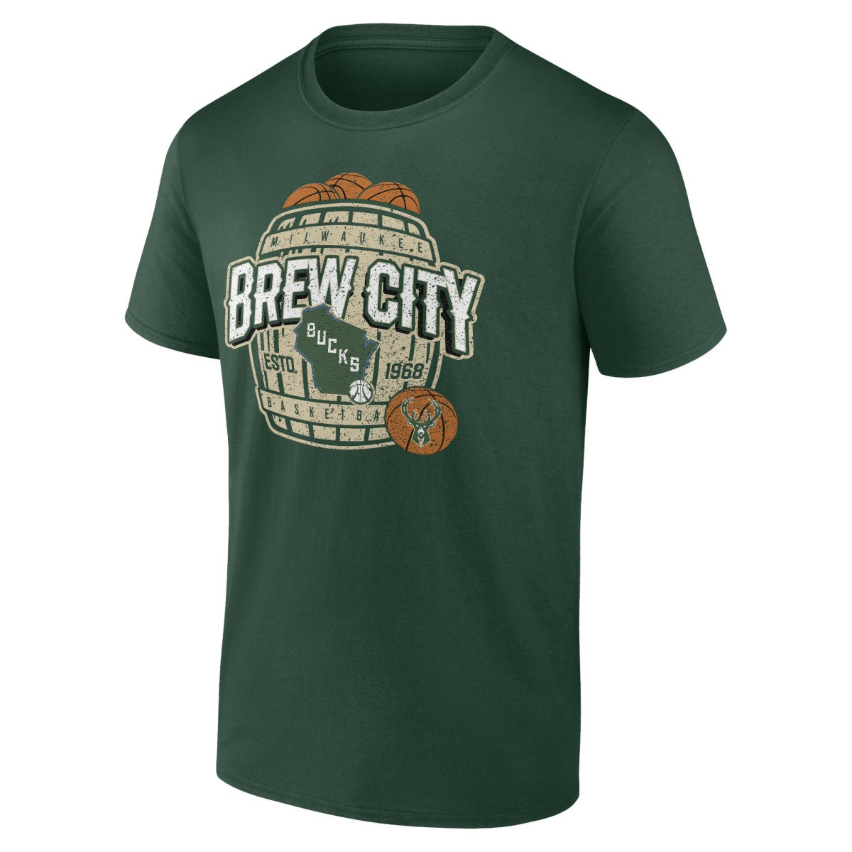 NBA Milwaukee Bucks Announcer T-Shirt