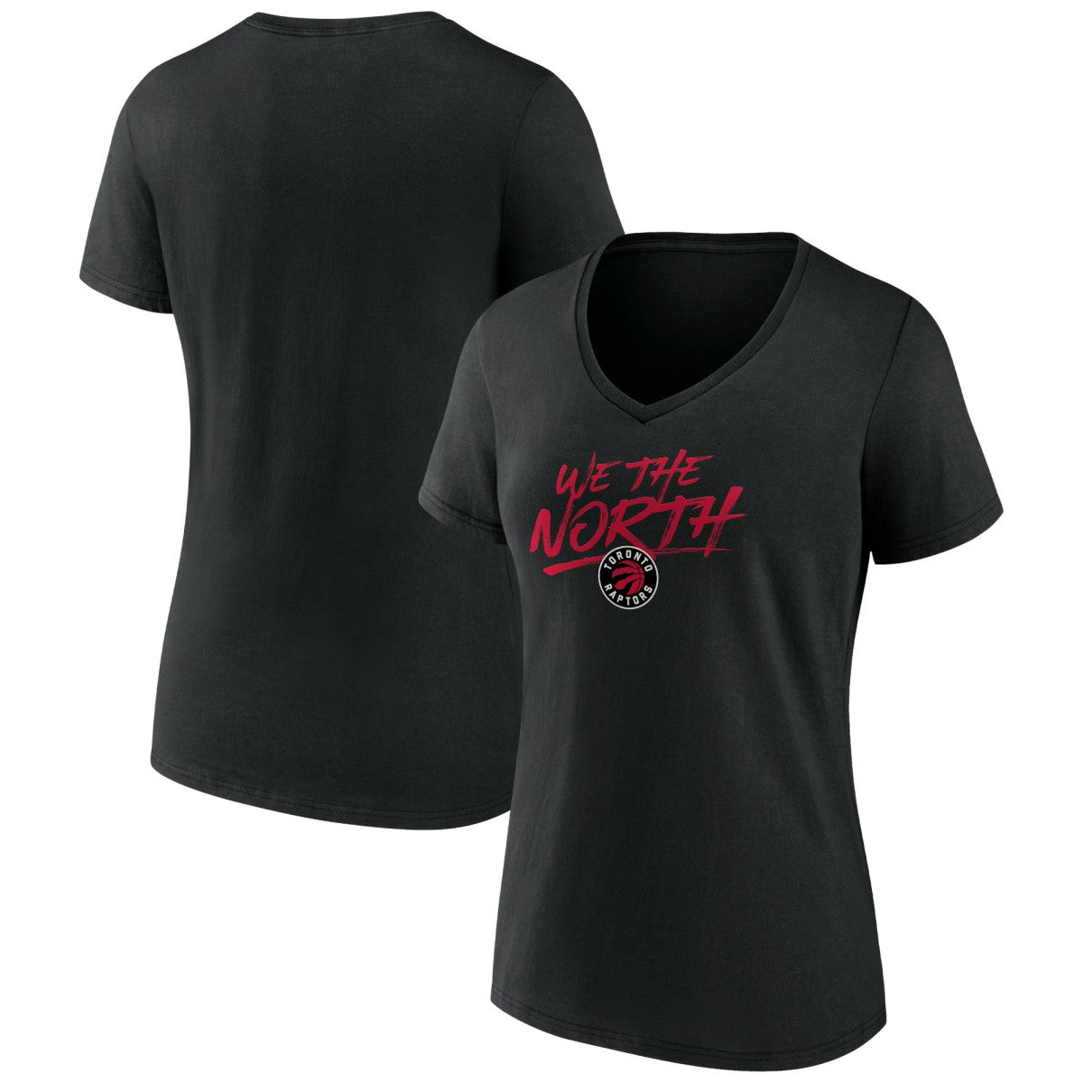 NBA Toronto Raptors Women's Announcer V-Neck T-Shirt