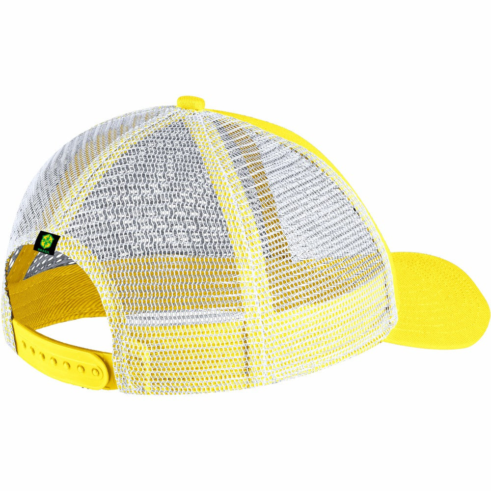Brazil National Team Classic99 Trucker Snapback Hat - Nike Yellow