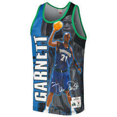 NBA Kevin Garnett Minnesota Timberwolves 2003-04 Hardwood Classics Player Burst Tank Top