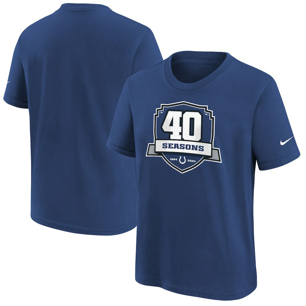 Youth 40th Anniversary T-Shirt - Indianapolis Colts