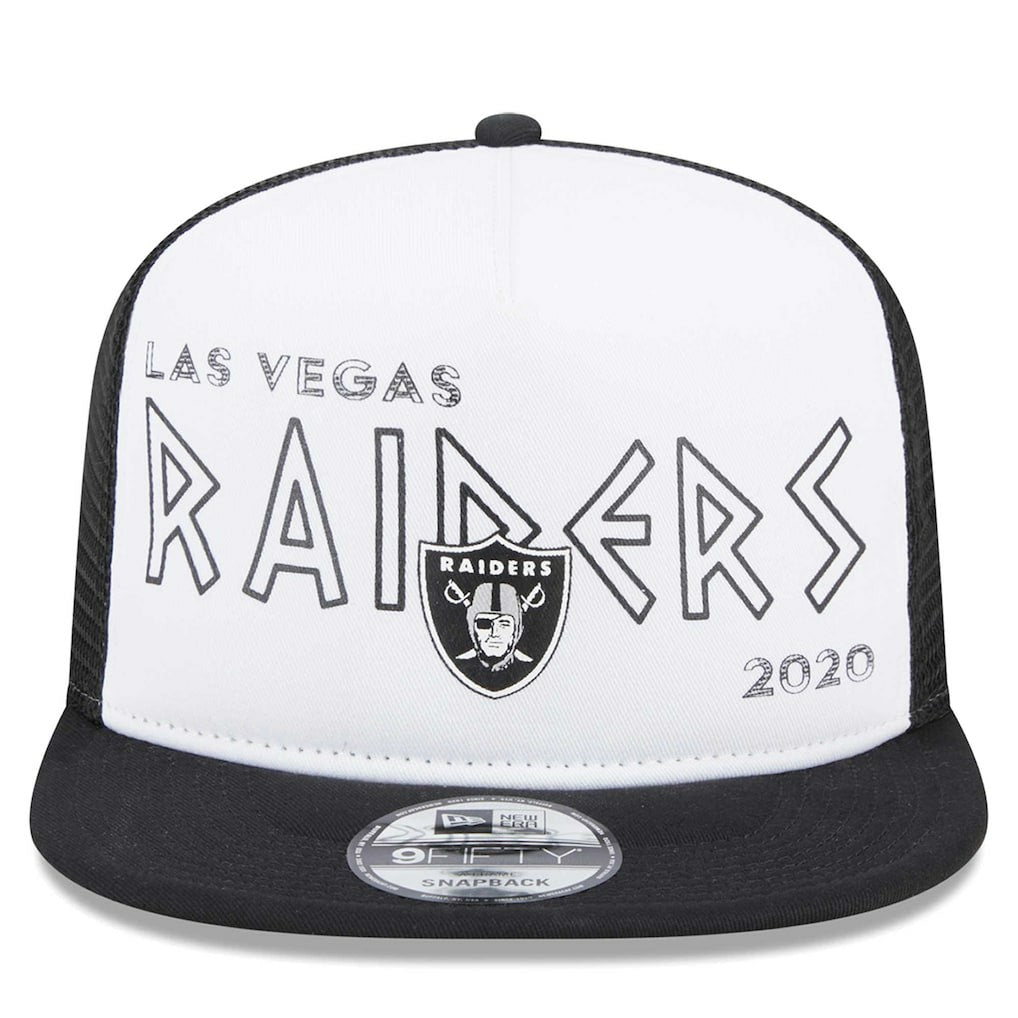 Banger 9FIFTY Trucker Snapback Hat - Las Vegas Raiders