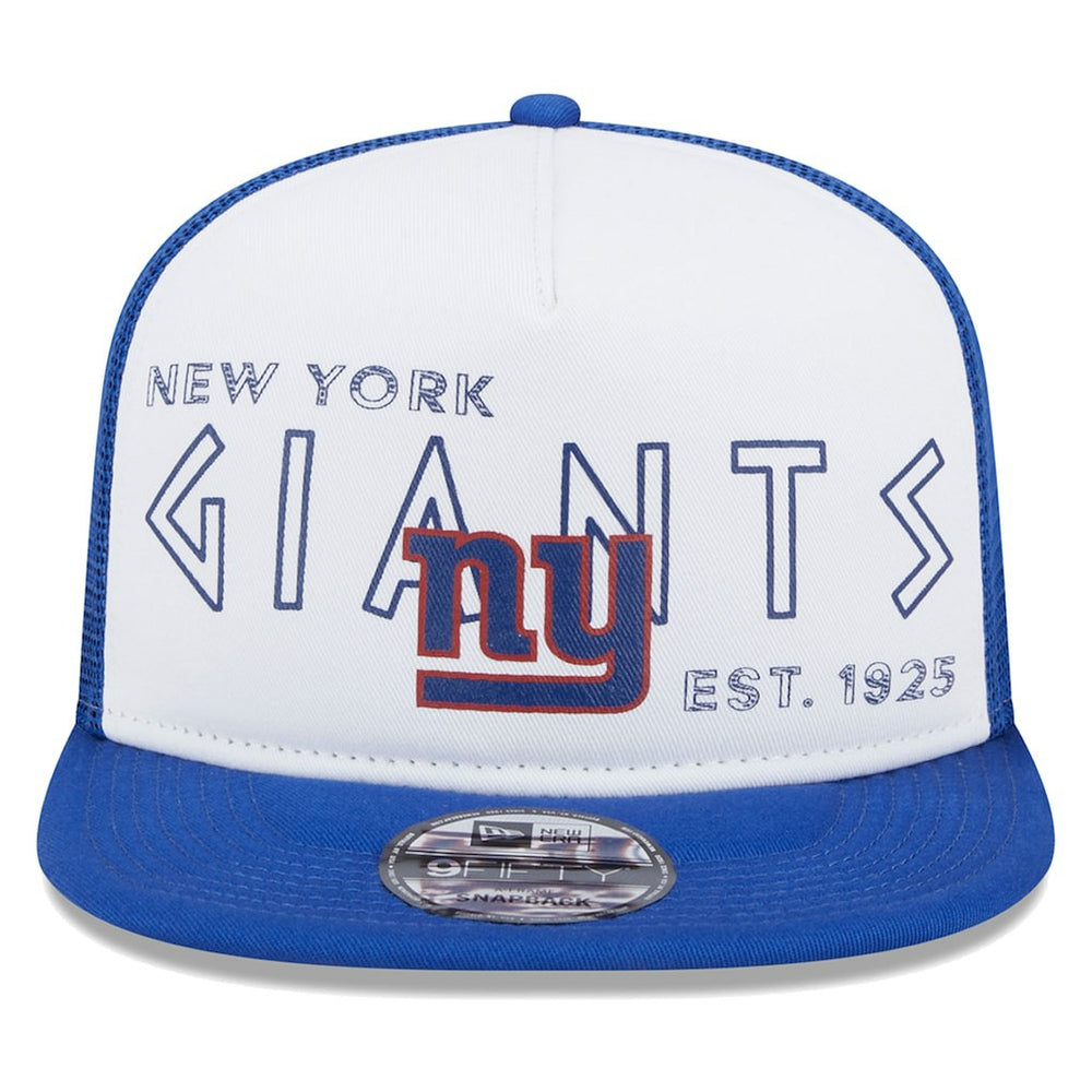 Banger 9FIFTY Trucker Snapback Hat - New York Giants