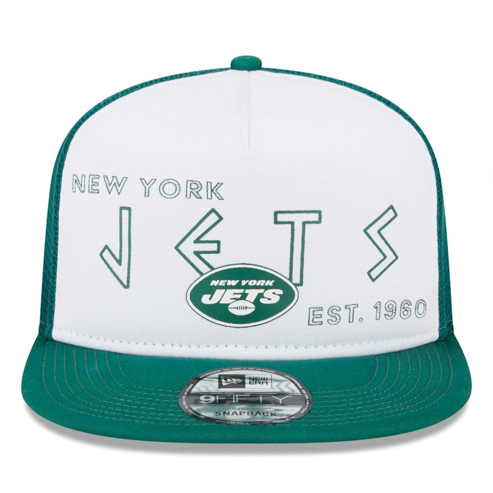 Banger 9FIFTY Trucker Snapback Hat - New York Jets