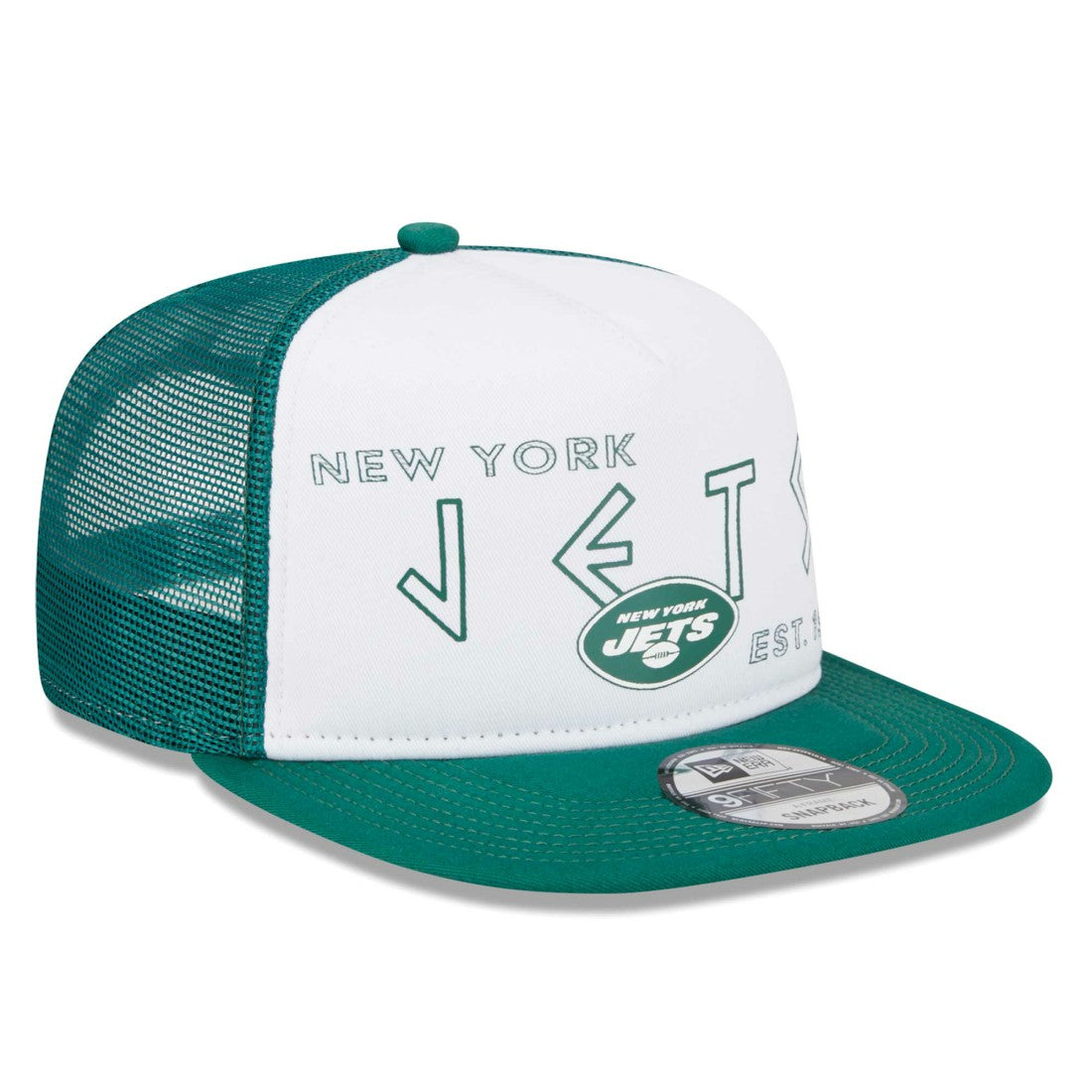 Banger 9FIFTY Trucker Snapback Hat - New York Jets