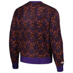 MLB Boston Red Sox PLEASURES Cheetah Cardigan Button-Up Sweater