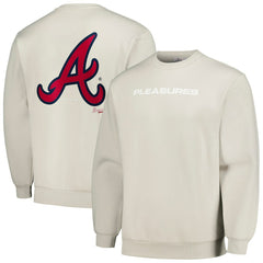 MLB Atlanta Braves PLEASURES Ballpark Pullover Sweatshirt