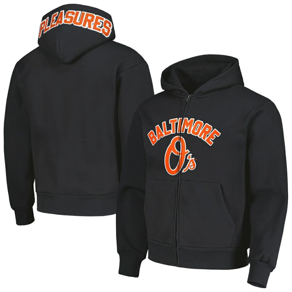 MLB Baltimore Orioles PLEASURES Opening Day Full-Zip Hoodie