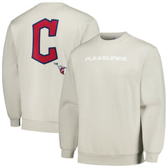 MLB Cleveland Guardians PLEASURES Ballpark Pullover Sweatshirt