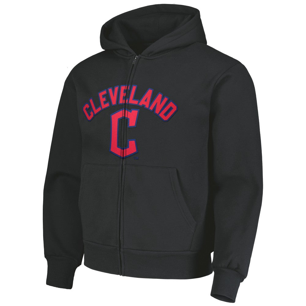 MLB Cleveland Guardians PLEASURES Opening Day Full-Zip Hoodie