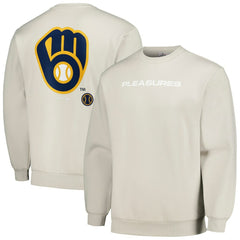 MLB Milwaukee Brewers PLEASURES Ballpark Pullover Sweatshirt