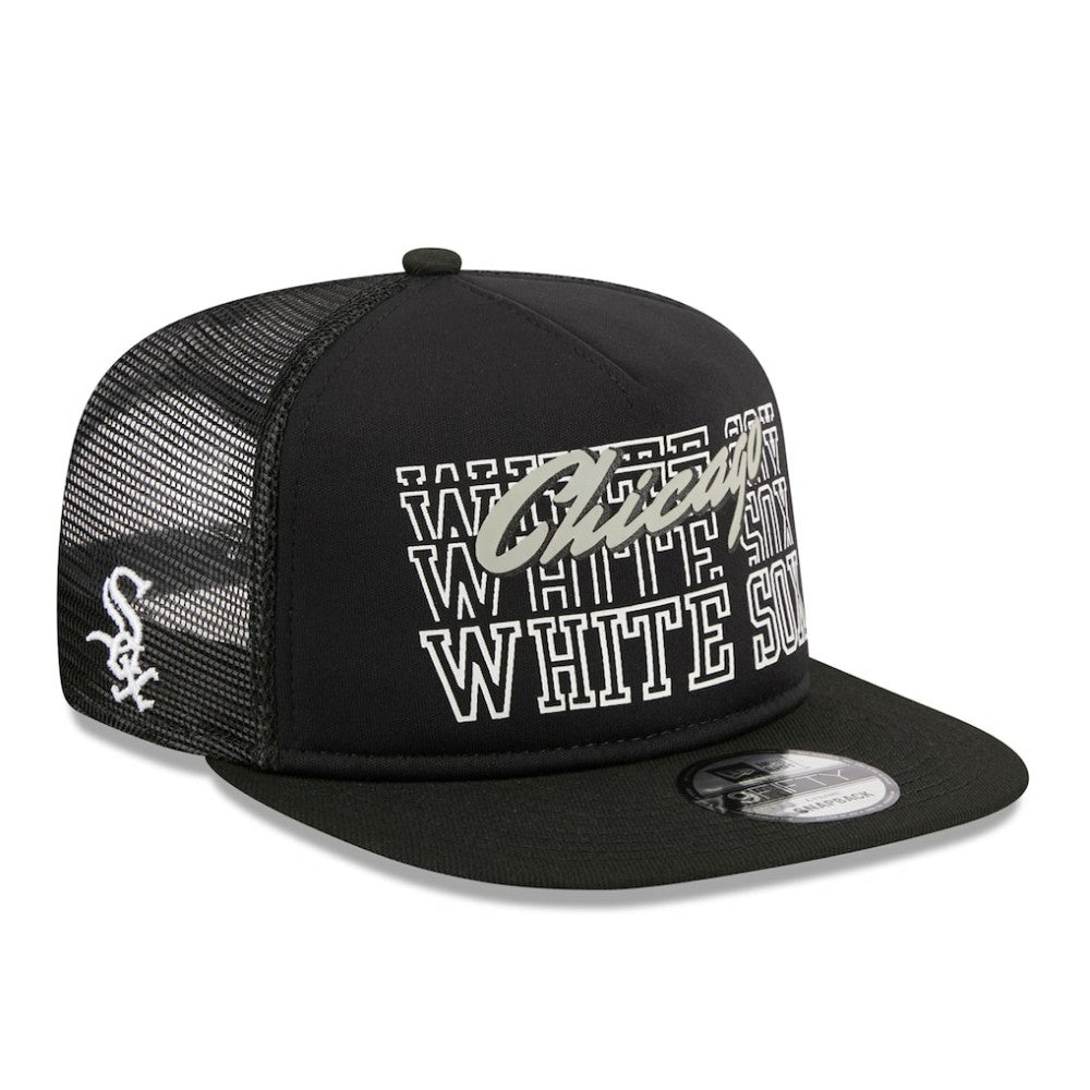 MLB Chicago White Sox New Era  Street Team A-Frame Trucker 9FIFTY Snapback Hat