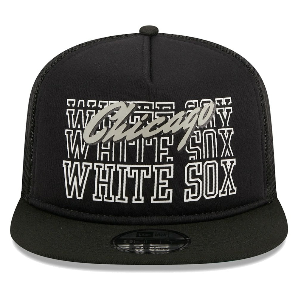 MLB Chicago White Sox New Era  Street Team A-Frame Trucker 9FIFTY Snapback Hat