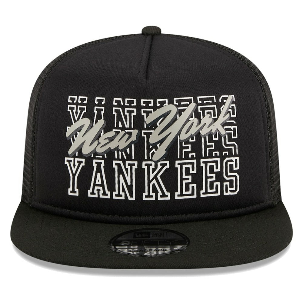 MLB New York Yankees New Era  Street Team A-Frame Trucker 9FIFTY Snapback Hat
